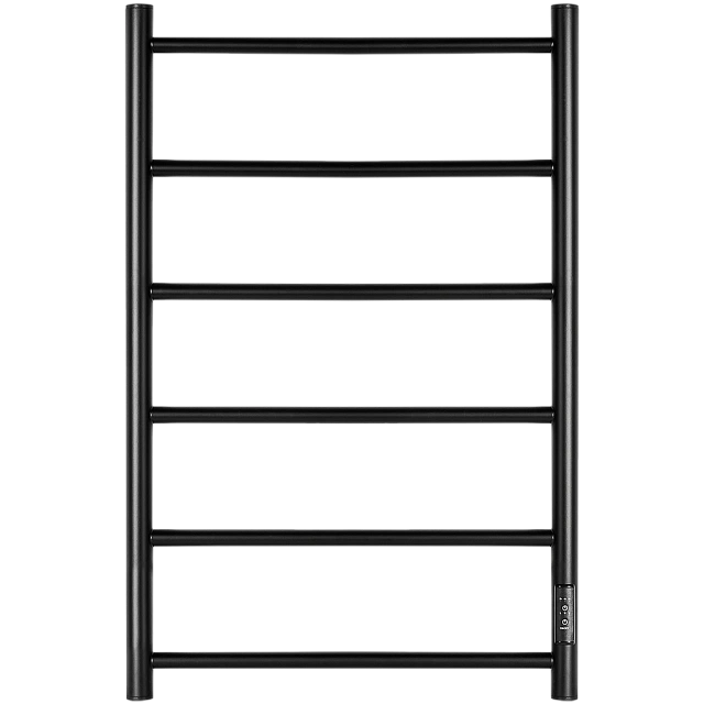 Полотенцесушитель STOUT электрический JAZZ quadro 80*50 Черный матовый
