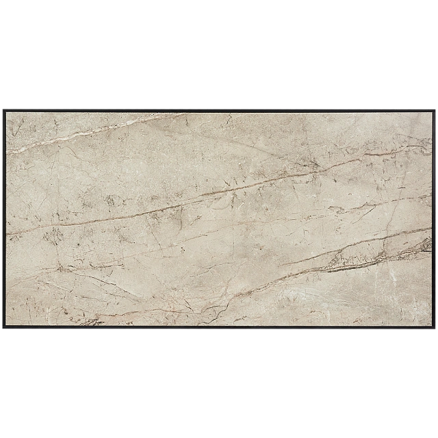 Отопительная панель STOUT GREY STONE SCT 120*60 серый гранит / черный корпус