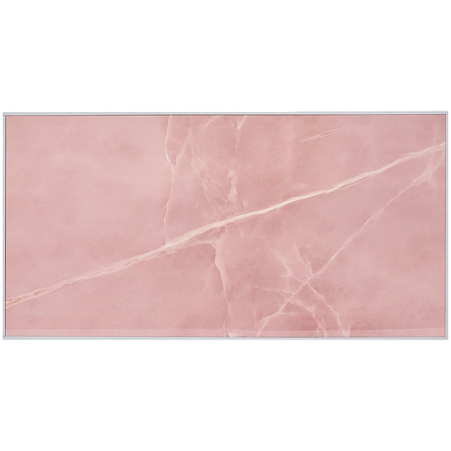 Отопительная панель STOUT ROSE STONE SCT 120*60 розовый гранит / серый корпус